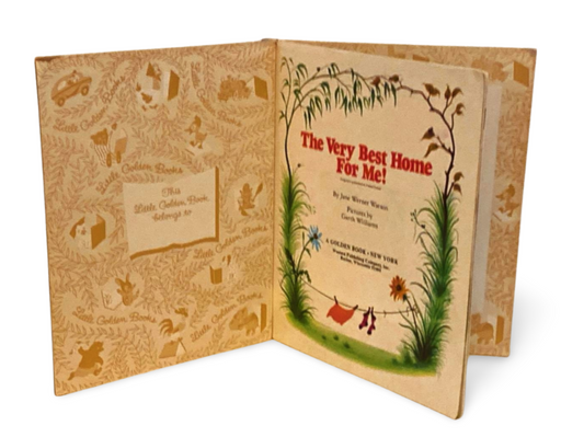 Little Golden Book – The Very Best Home for Me! (1982)