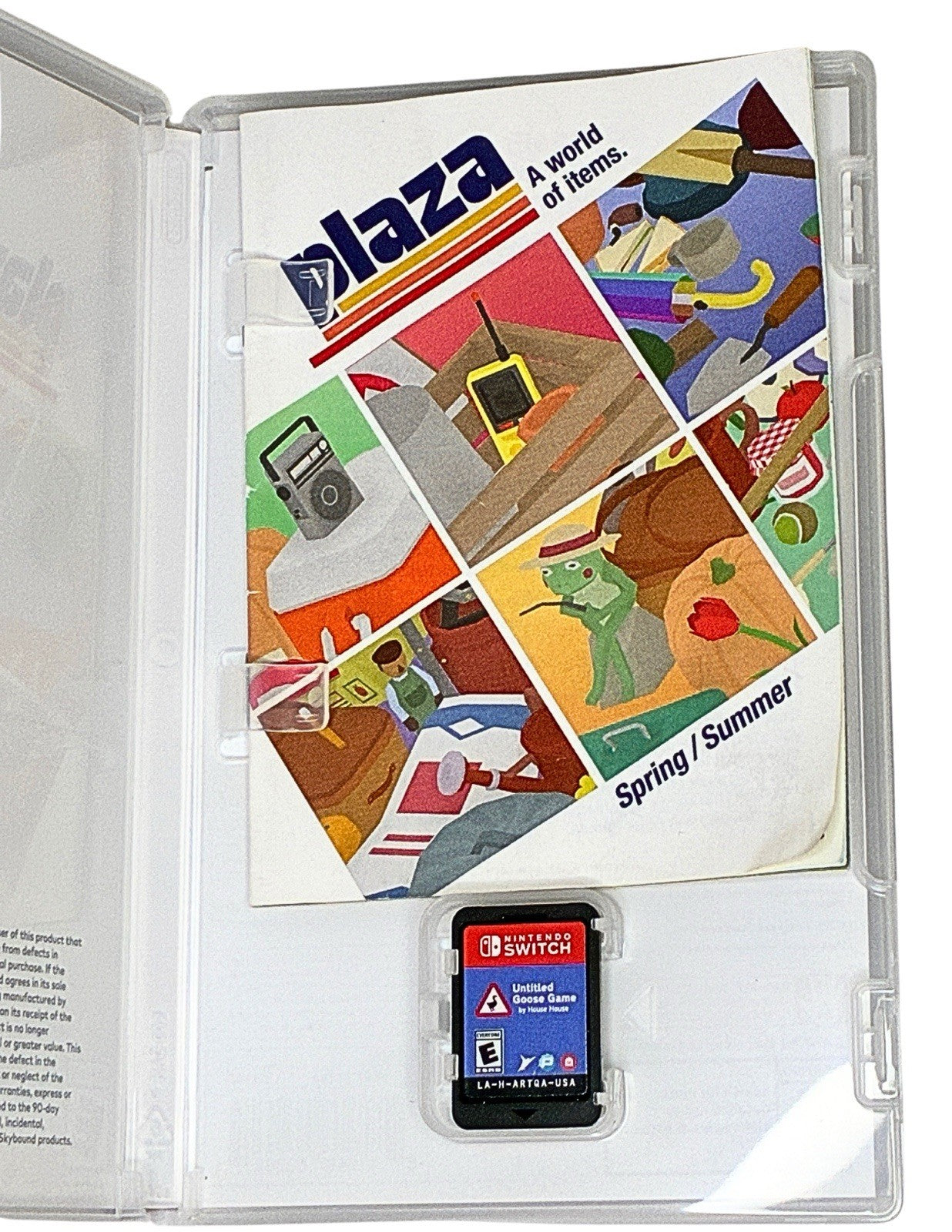 Untitled Goose Game - Nintendo Switch - Complete with Case and Insert - Tested