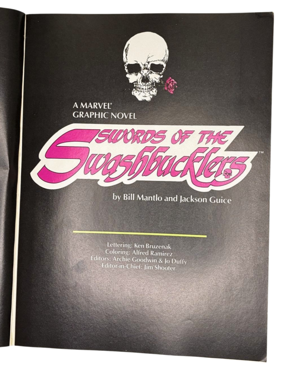 Marvel Graphic Novel #14 – Swords of the Swashbucklers (1984) Mantlo & Guice