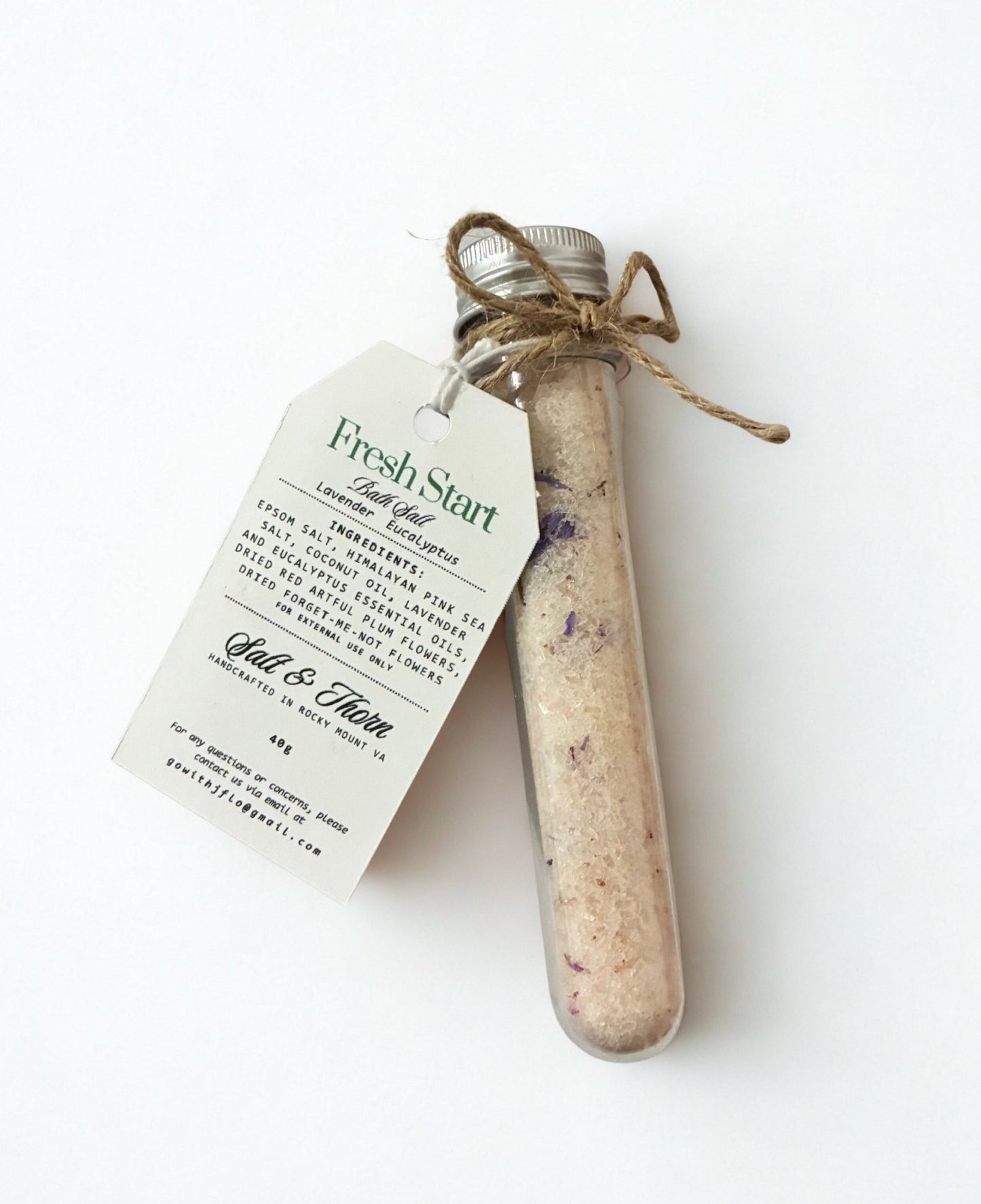 Fresh Start Bath Salt (40g) - The General Store 540