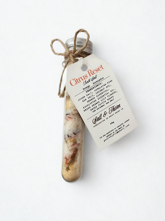 Citrus Reset Bath Salt (40g) - The General Store 540