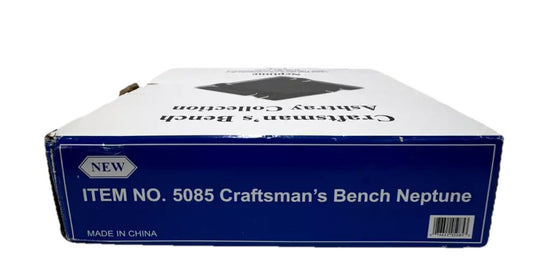 Craftsman's Bench Cigar Ashtray Collection Neptune New in Box, Perfect Condition