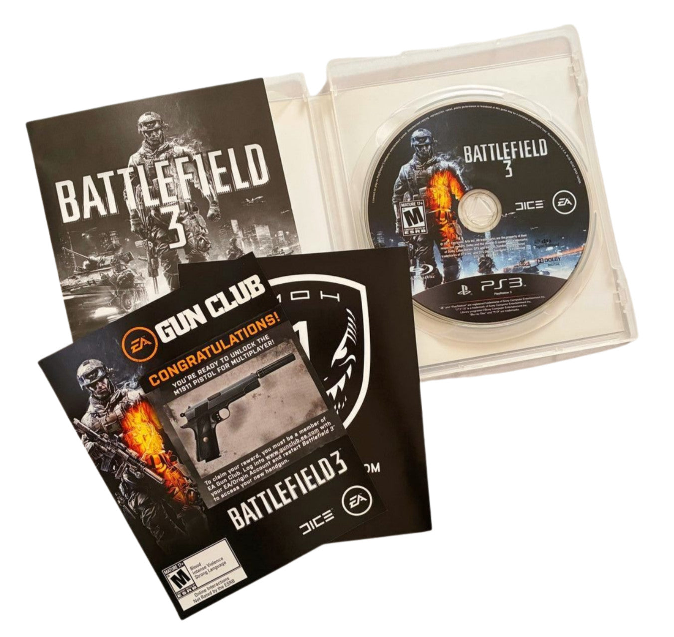 Battlefield 3 (Sony PlayStation 3, 2011) – Complete with Manual - Tested