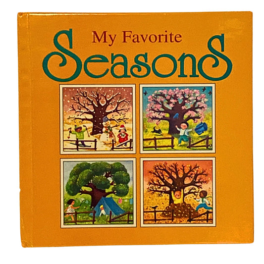My Favorite Seasons by Dandi 1995 Landoll Children’s Board Book Illustrated